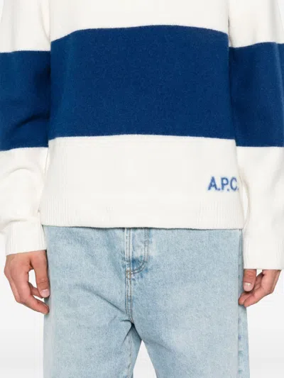 Apc A.p.c. Pull Edwardo In Blue