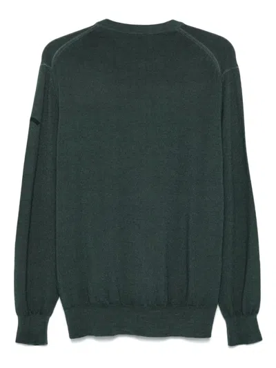 Paul & Shark Wool Sweater In Green