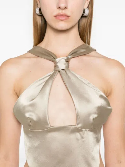 Sinéad O’dwyer Latz-oberteil In Neutrals