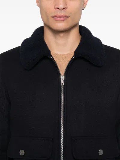 Apc New Ben Jacket In Blue