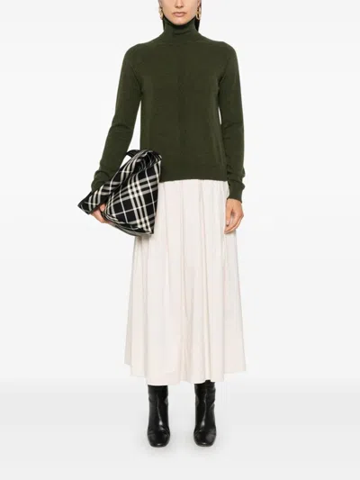 Fabiana Filippi Platinum Sweater In Green