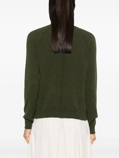 Fabiana Filippi Platinum Sweater In Green