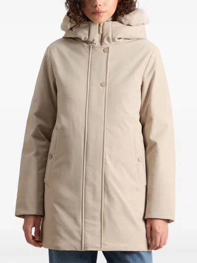 Woolrich Firth Parka In Neutrals