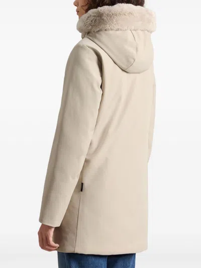 Woolrich Firth Parka In Neutrals