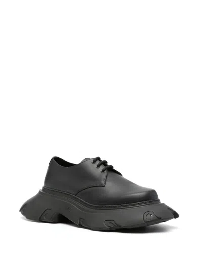 Phileo Oversize-sole Derby Shoes In Black