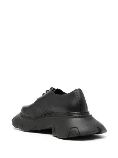 Phileo Oversize-sole Derby Shoes In Black