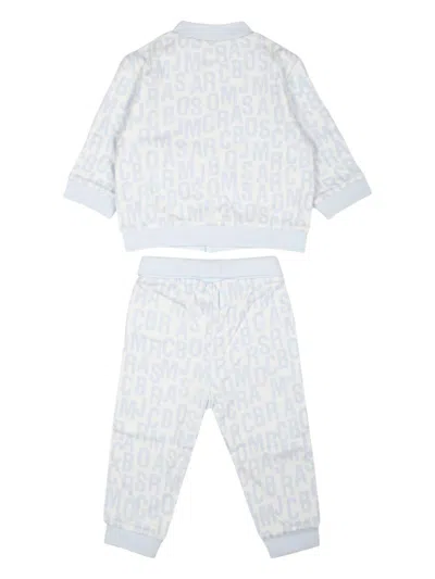 Marc Jacobs Monogram-pattern Tracksuit In Blue