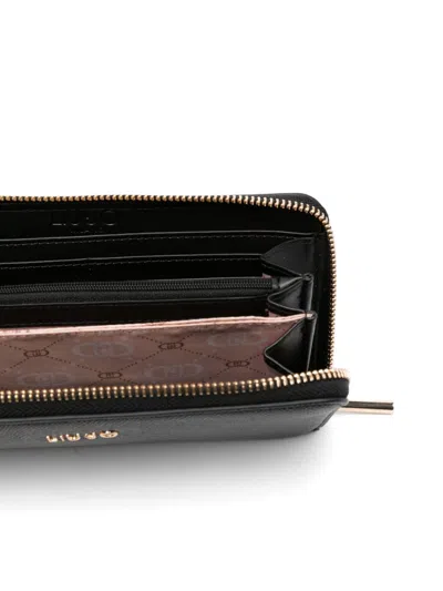 Shop Liu •jo Large Wallet In Black