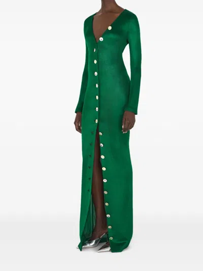 Galvan Turlington Dress In Green