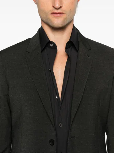 Reveres 1949 Single-breasted Blazer In Grey