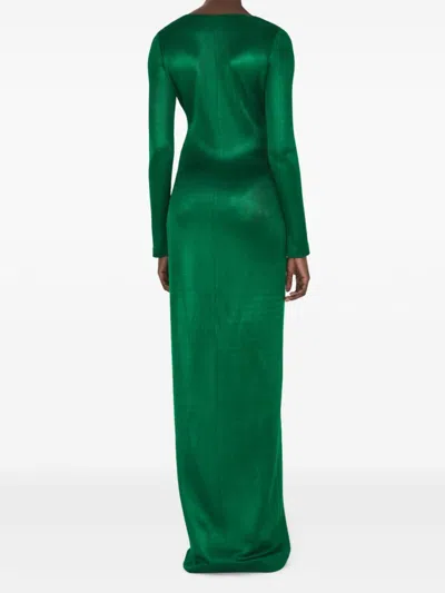 Galvan Turlington Dress In Green