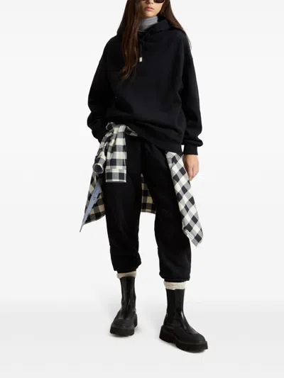 Woolrich Long Sleeve Sweatshirt In Black