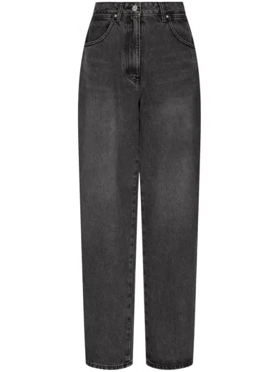 Studio Tomboy High-waisted Jeans In Grey