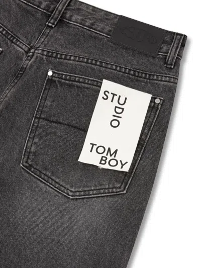 Studio Tomboy High-waisted Jeans In Grey