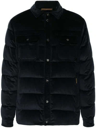 Moorer Veton Jacket In Blue
