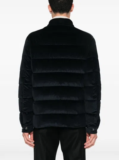 Moorer Veton Jacket In Blue