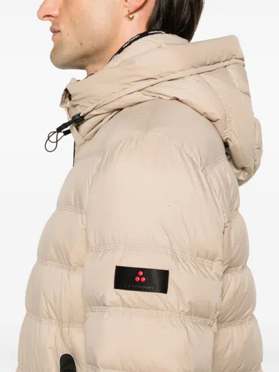 Shop Peuterey Boggs Puffer Jacket In Neutrals