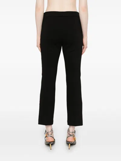 Twinset Slim-fit Trousers In Black
