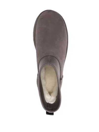 Ugg 50mm Classic Mini Dipper Suede Boots In Grey