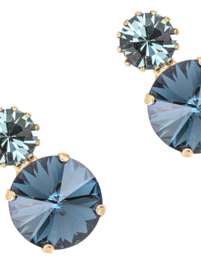 Jennifer Behr Myrla Drop Earrings In Blue