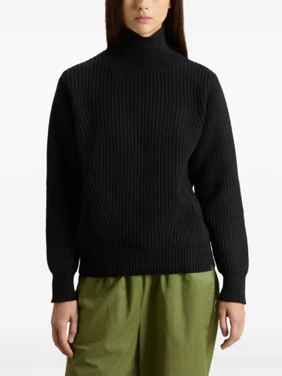 Woolrich Long Sleeve Sweater In Black