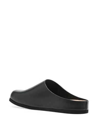 Common Projects Round-toe Mules In Black