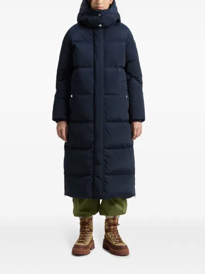 Woolrich Aurora Parka In Blue