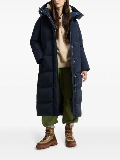 Woolrich Aurora Parka In Blue