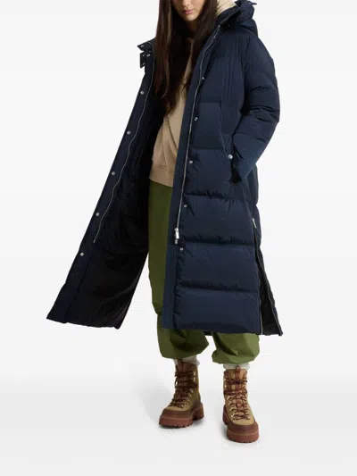 Woolrich Aurora Parka In Blue
