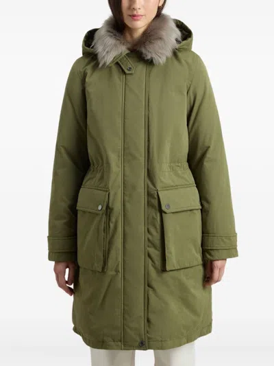 Woolrich Arctic Medium Parka In Green