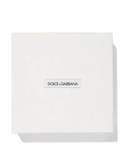 Dolce & Gabbana Logo-engraved Buckle Belt In Black