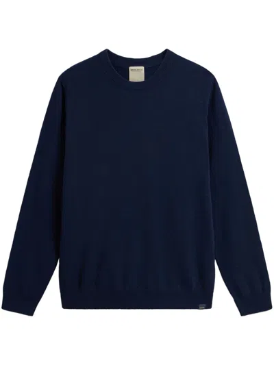Woolrich Crewneck In Blue