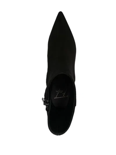 Roberto Festa 65mm Suede Boots In Black