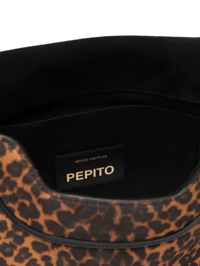 Jérôme Dreyfuss Jerome Dreyfuss S Pepito Cross Body Bag In Brown