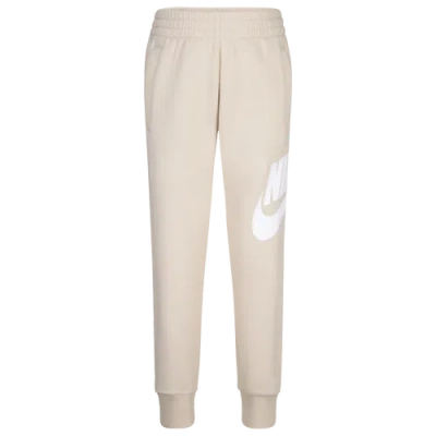 Nike Boys  Club Hbr Joggers In White/sanddrift
