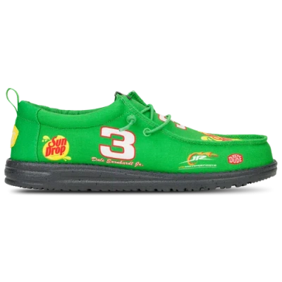 Heydude Mens  Nascar Sun Drop In Green/multi