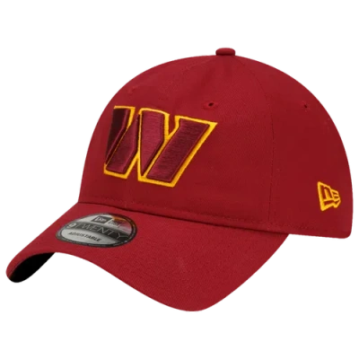 New Era Mens Washington Redskins  Commanders Core Classic 2.0 9twenty Cap In Burgundy/burgundy