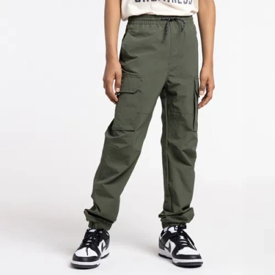 Lckr Boys  Mayday Nylon Pants In Martini Olive