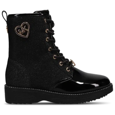 Michael Kors Girls  Haskell Heart In Black/glitter