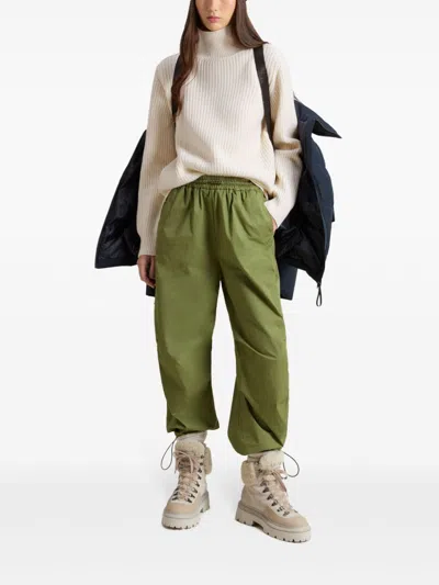 Woolrich Long Sleeve Sweater In Nude