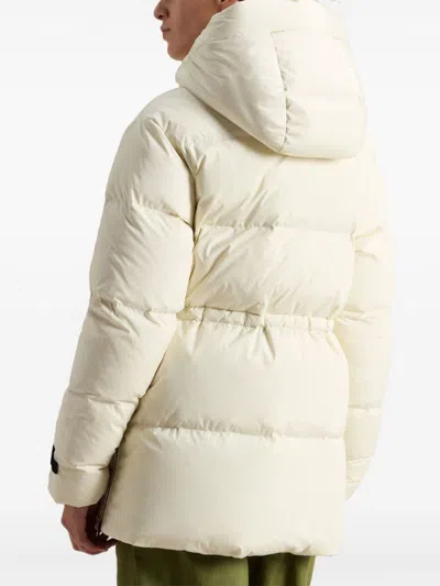 Woolrich Long-sleeved Cotton Clothes In Nude