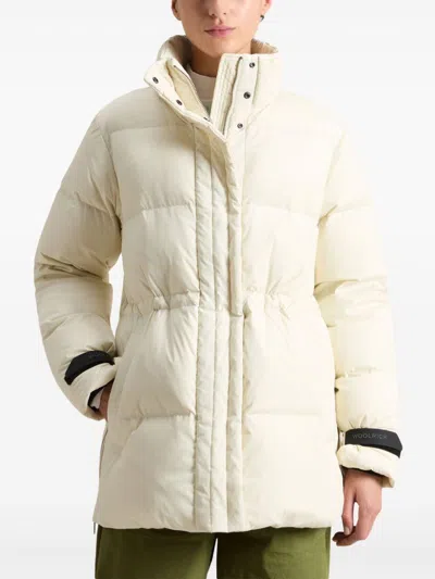 Woolrich Long-sleeved Cotton Clothes In Nude