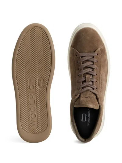 Woolrich Man's Color Brown Size 43 In Braun