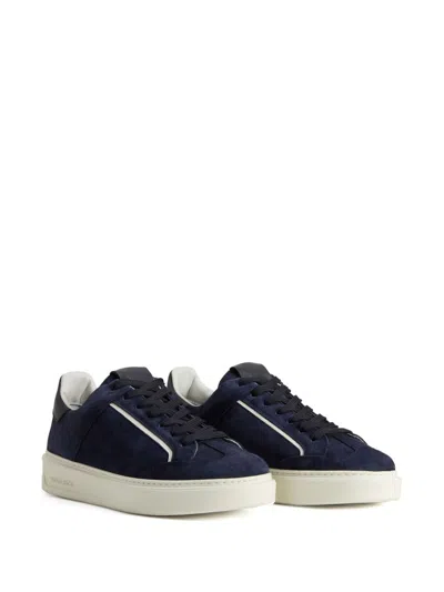 Woolrich Round-toe Trainers In Blau