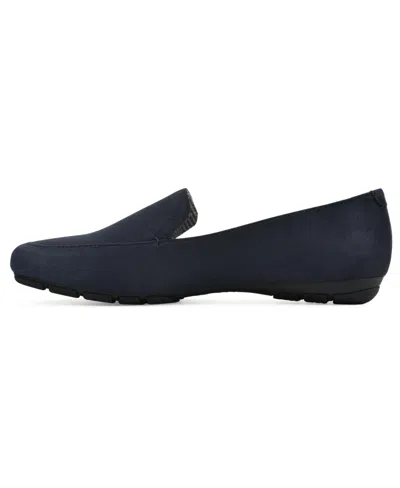 Cliffs By White Mountain Gallant Loafer In Black Suedette
