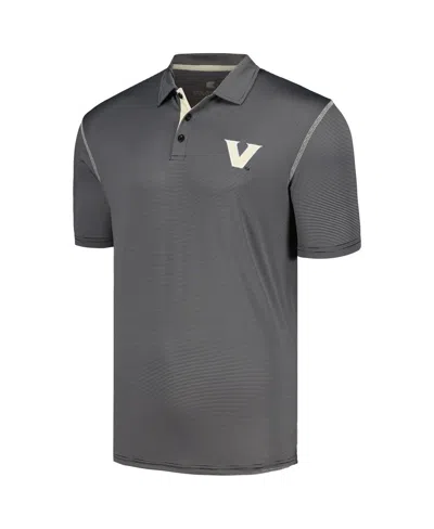 Colosseum Men's Black Vanderbilt Commodores Cameron Polo In Black