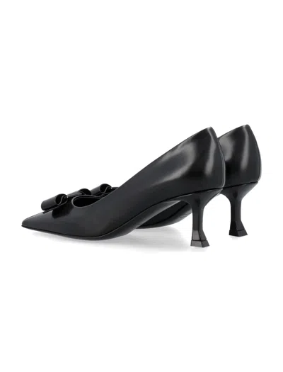 Shop Ferragamo Siwar 60 Pumps In Nero