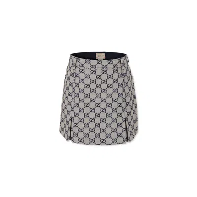 Shop Gucci Beige Skirt For Girl