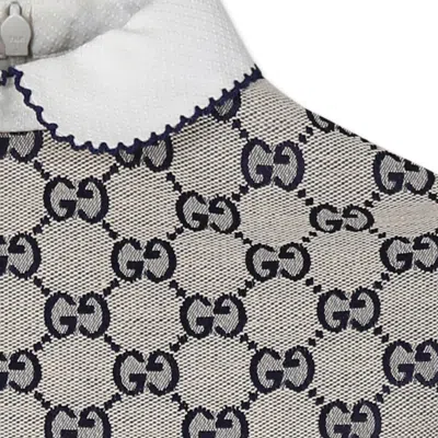 Gucci Gg Canvas Dress In Beige