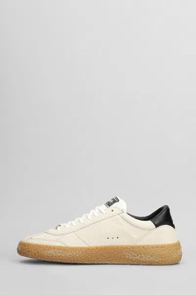 Shop Puraai Sneakers In Beige Suede